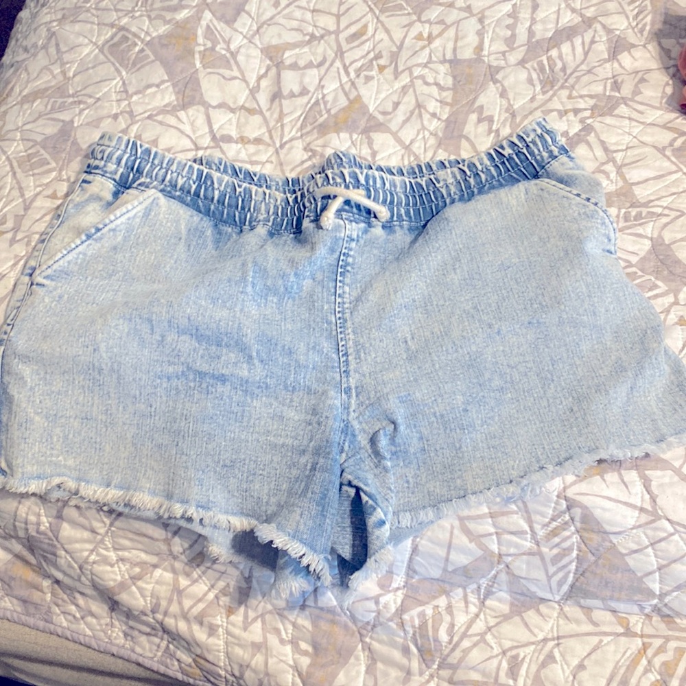 Denim jean shorts